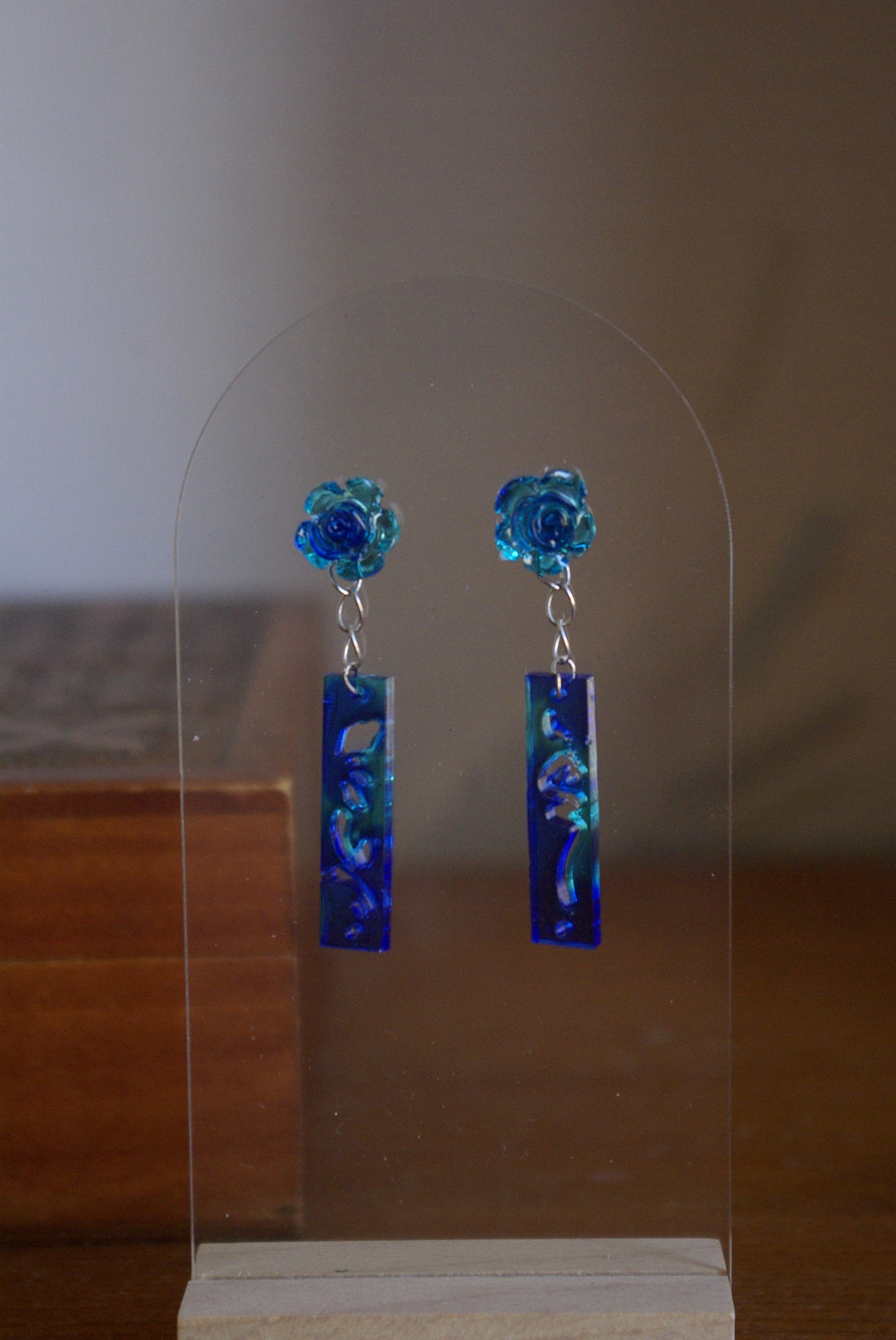Boucle d'oreille Collection Rose