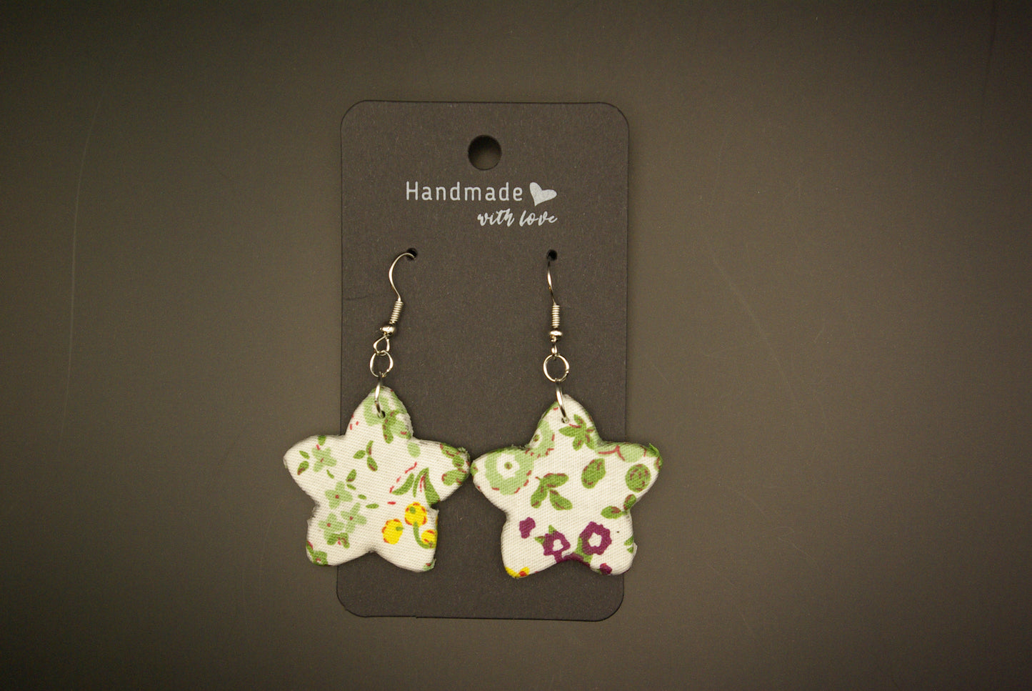 Boucle d'oreille fleur