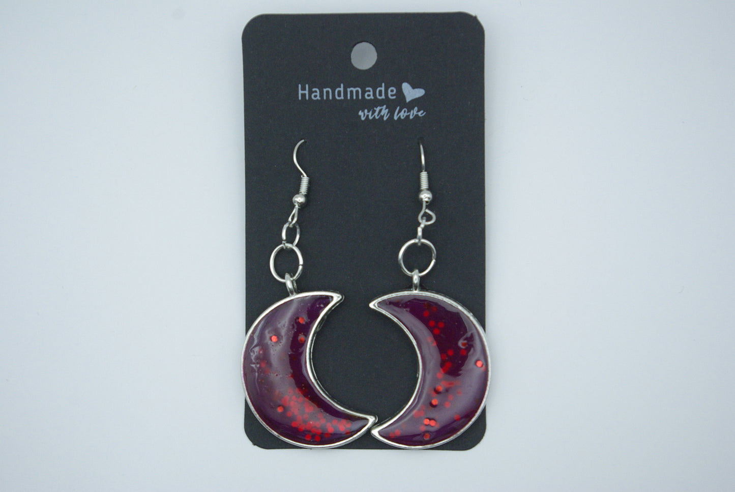 Boucle d'oreille en époxy