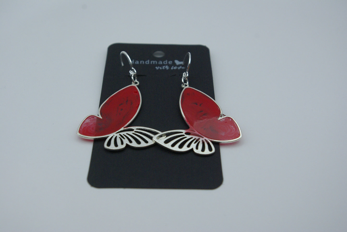 Boucle d'oreille en époxy