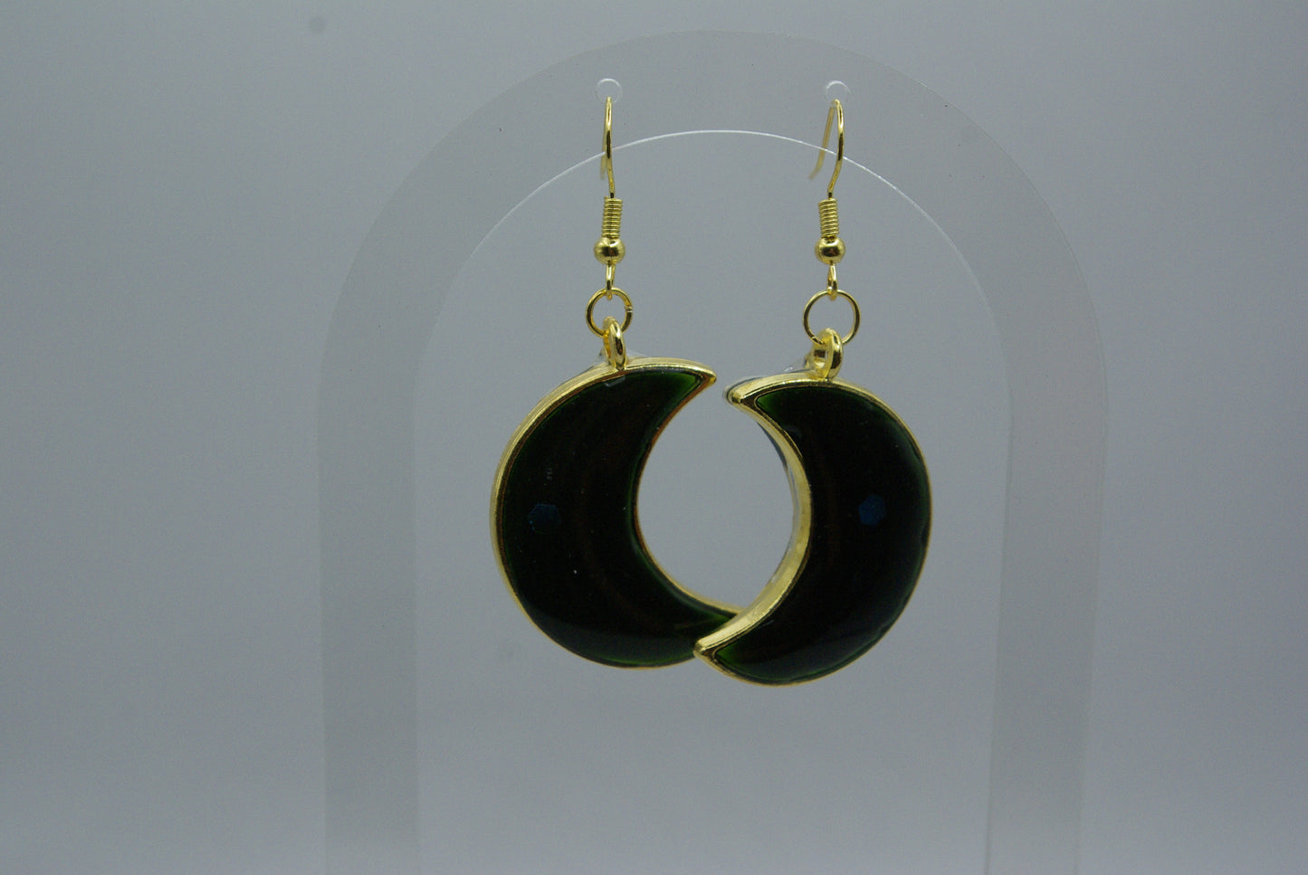 Boucle d'oreille en époxy