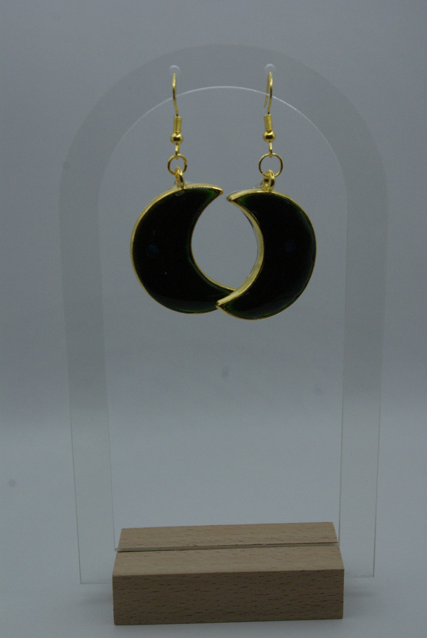 Boucle d'oreille en époxy