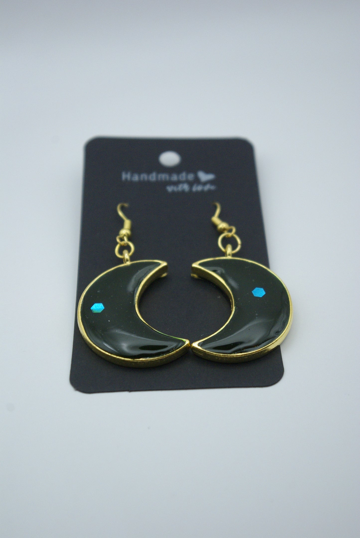 Boucle d'oreille en époxy