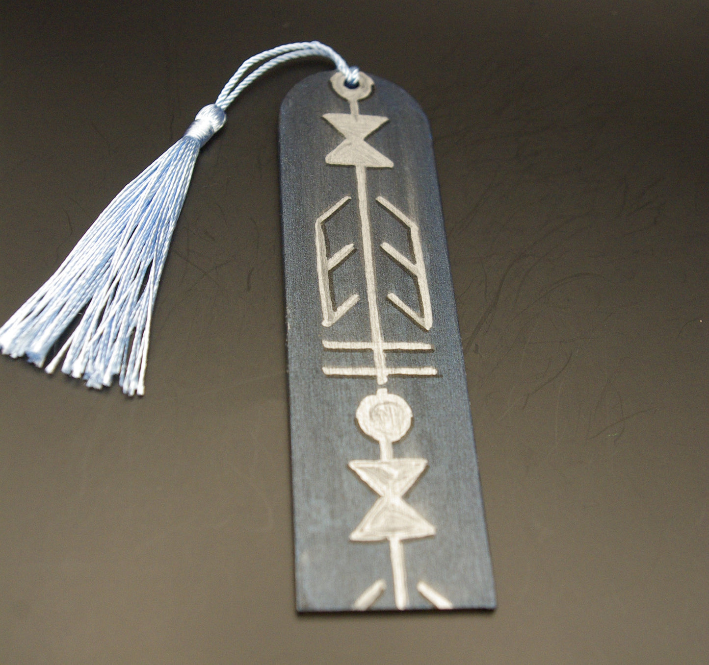 Marque Page en bois runes