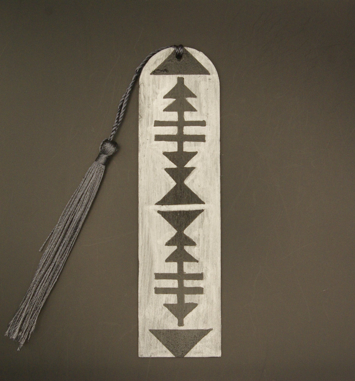 Marque Page en bois runes