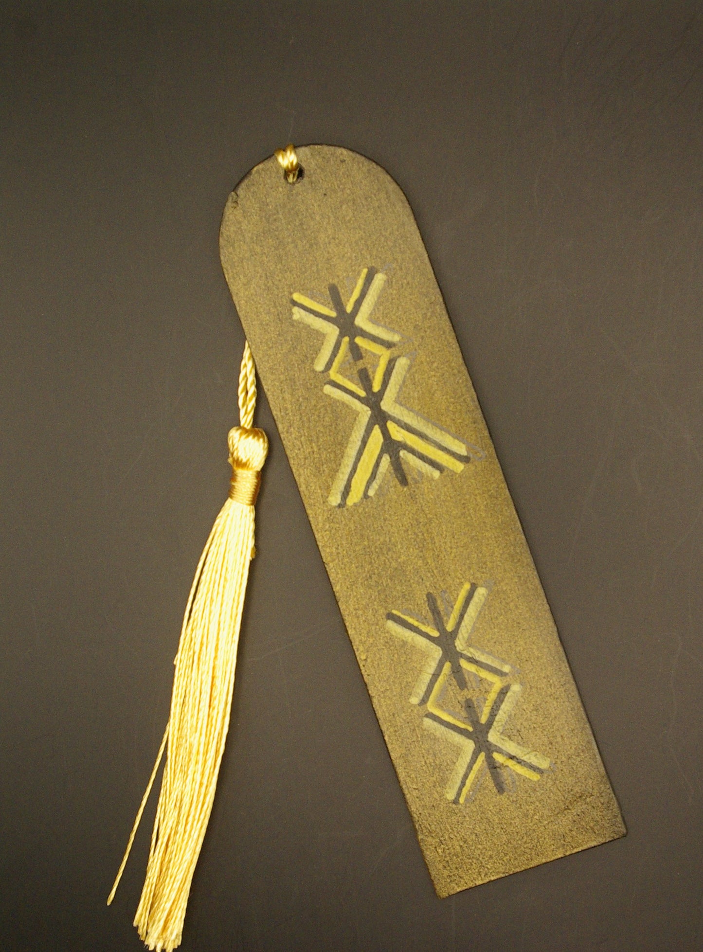 Marque Page en bois runes