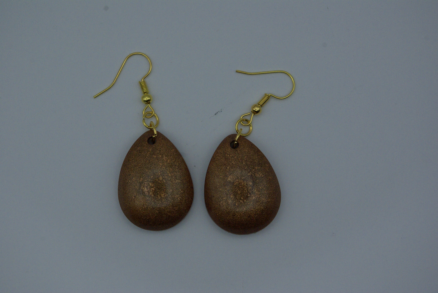 Boucle d'oreille en époxy