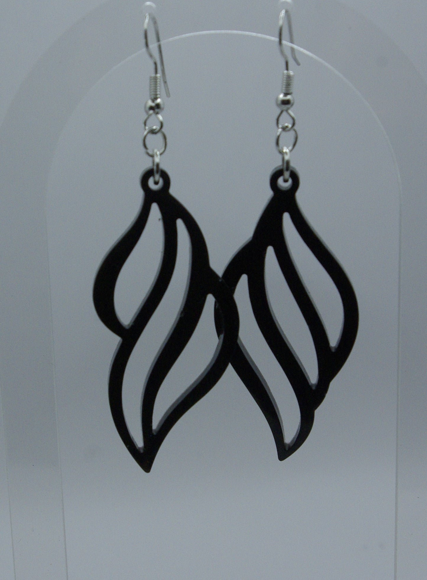Boucle d'oreille en époxy