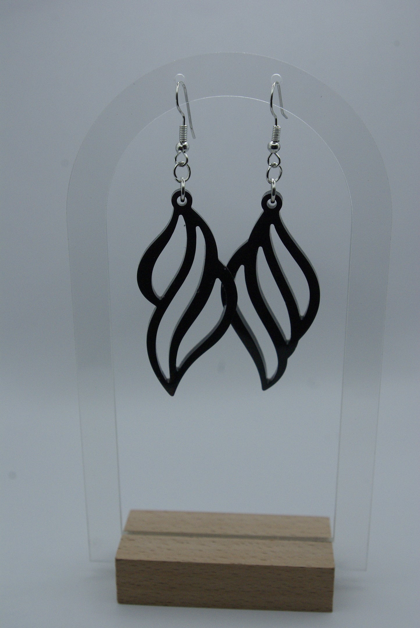Boucle d'oreille en époxy