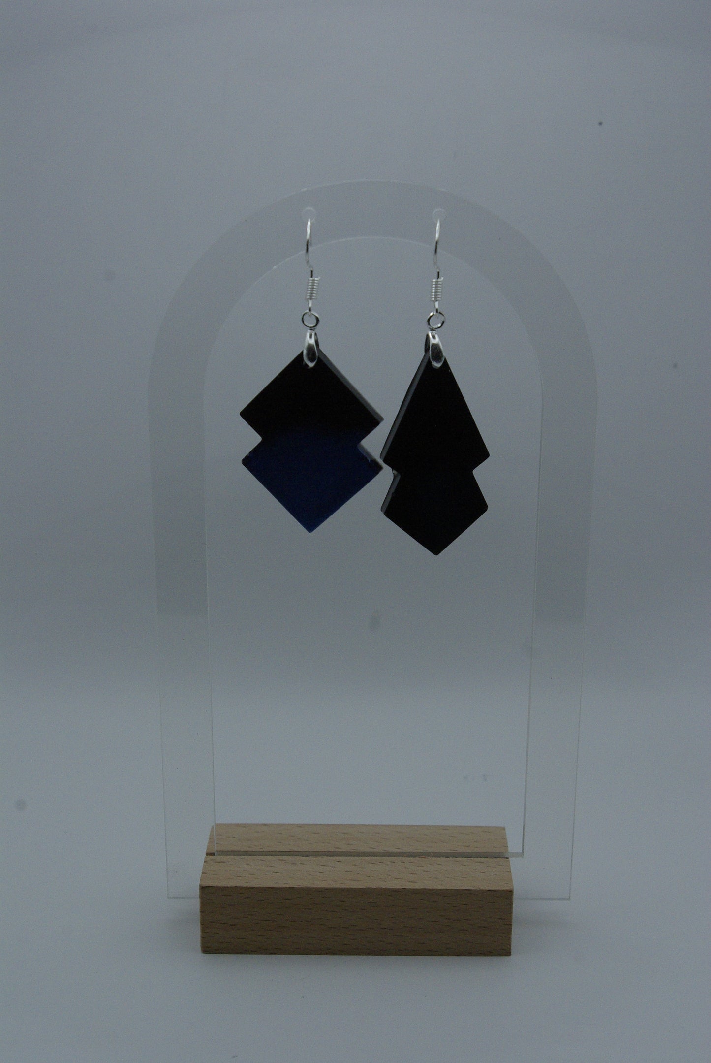 Boucle d'oreille en époxy