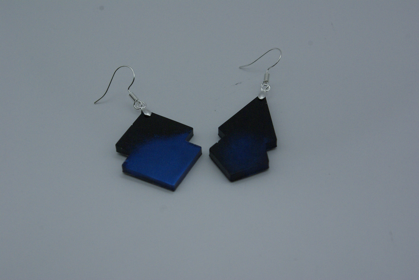 Boucle d'oreille en époxy