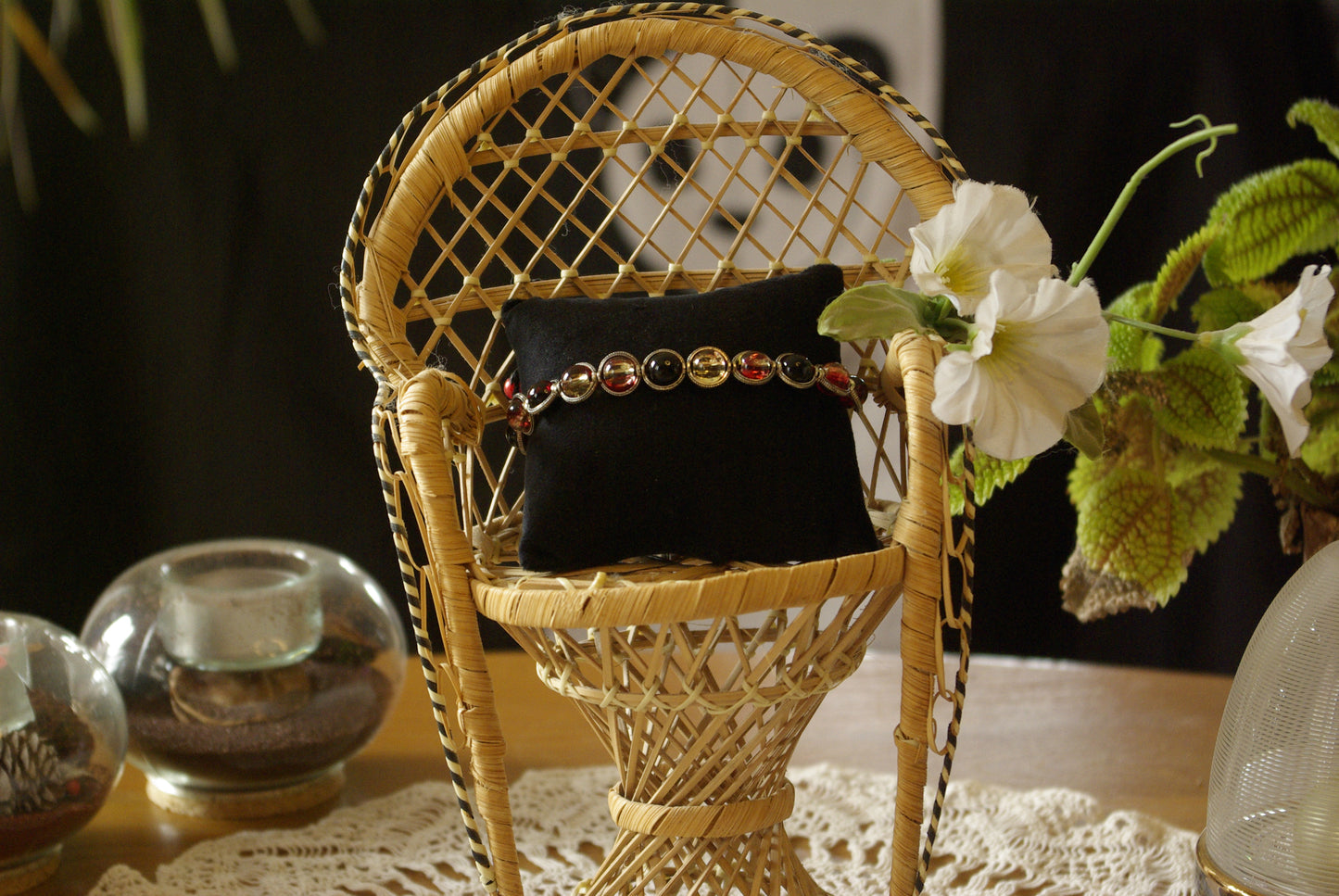 Bracelet en perles de verre
