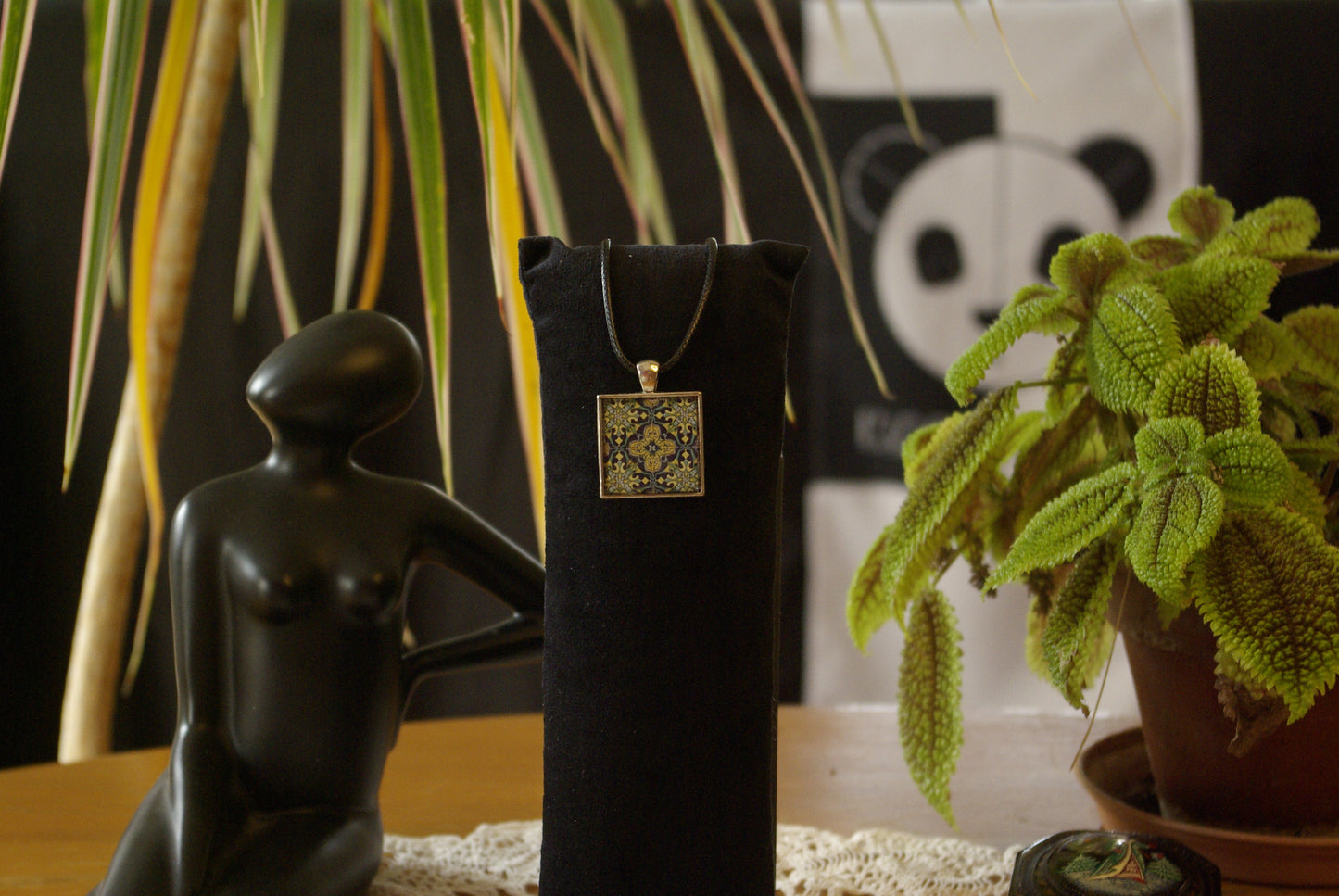 Pendentif en époxy