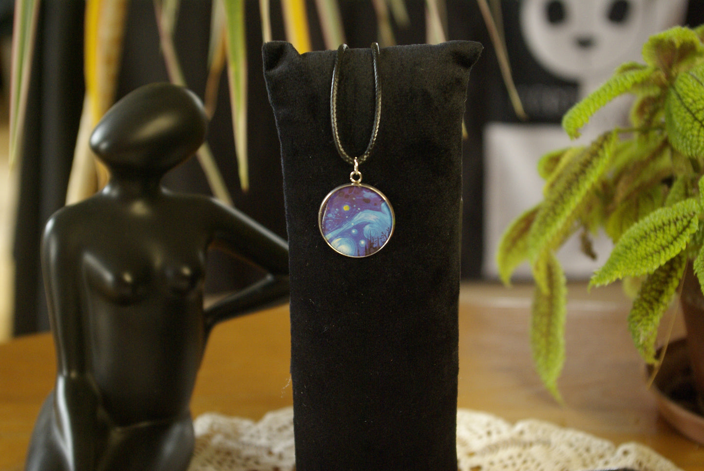 Pendentif en époxy