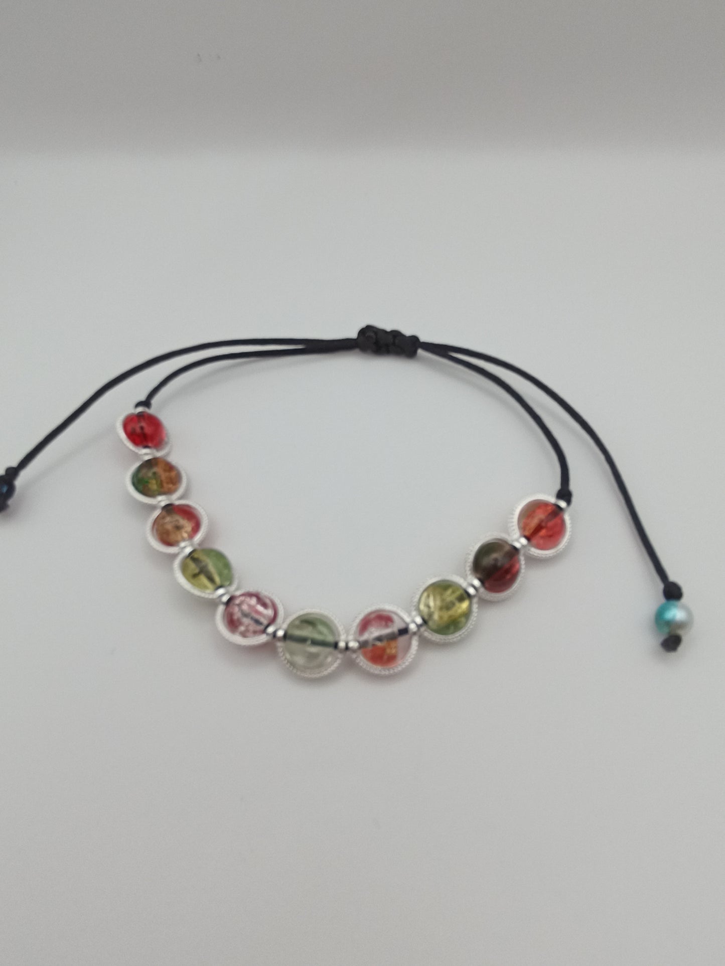 Bracelet en perles de verre