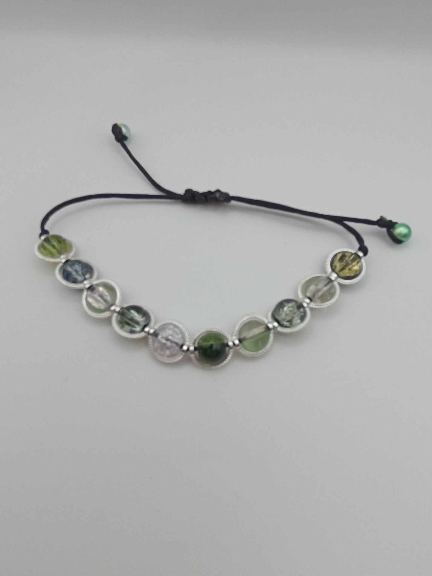 Bracelet en perles de verre