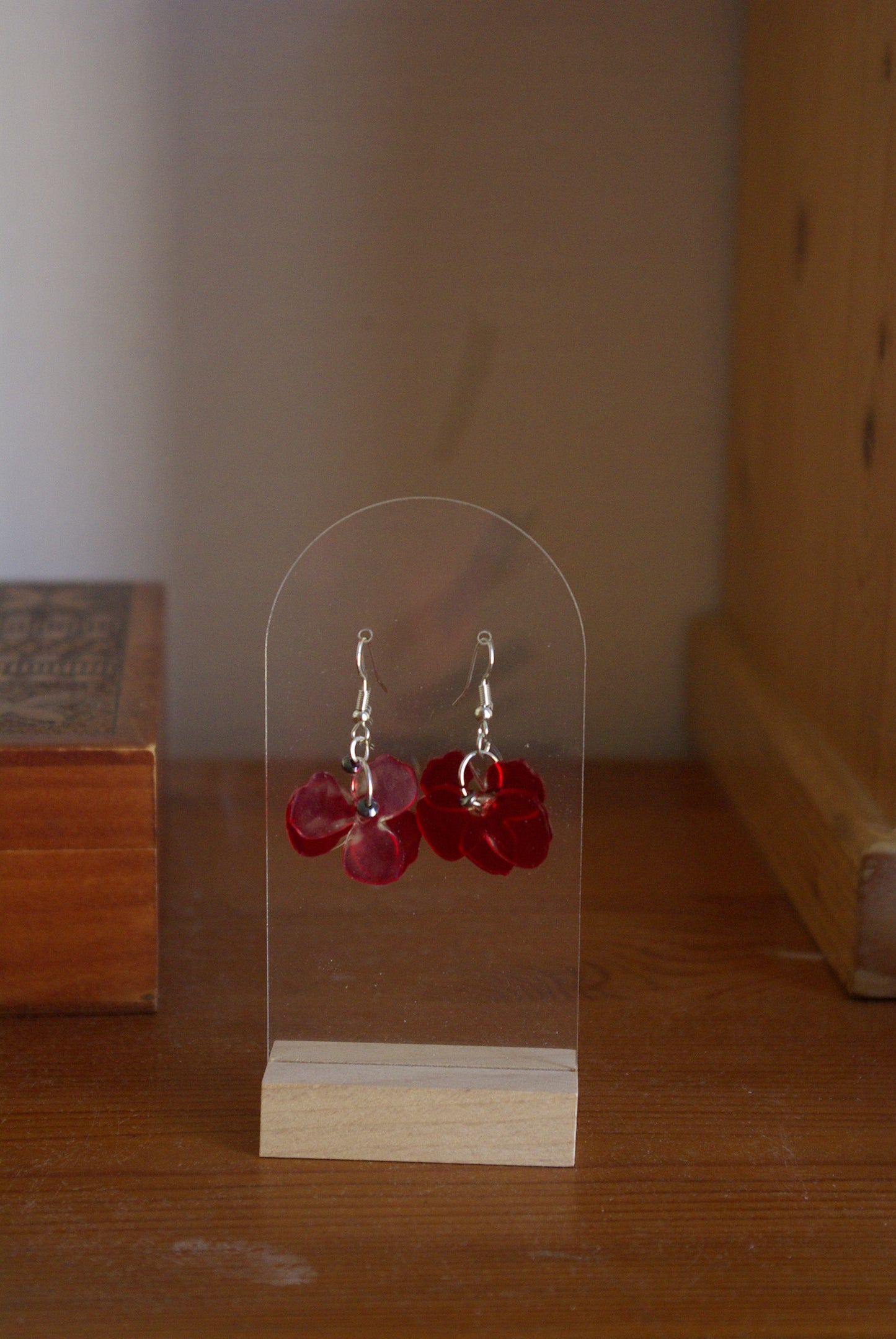 Boucle d'oreille Fleur