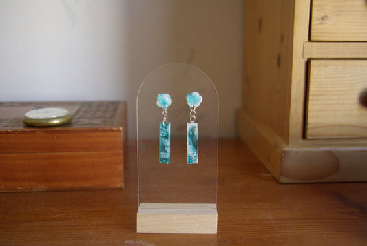 Boucle d'oreille Collection Rose
