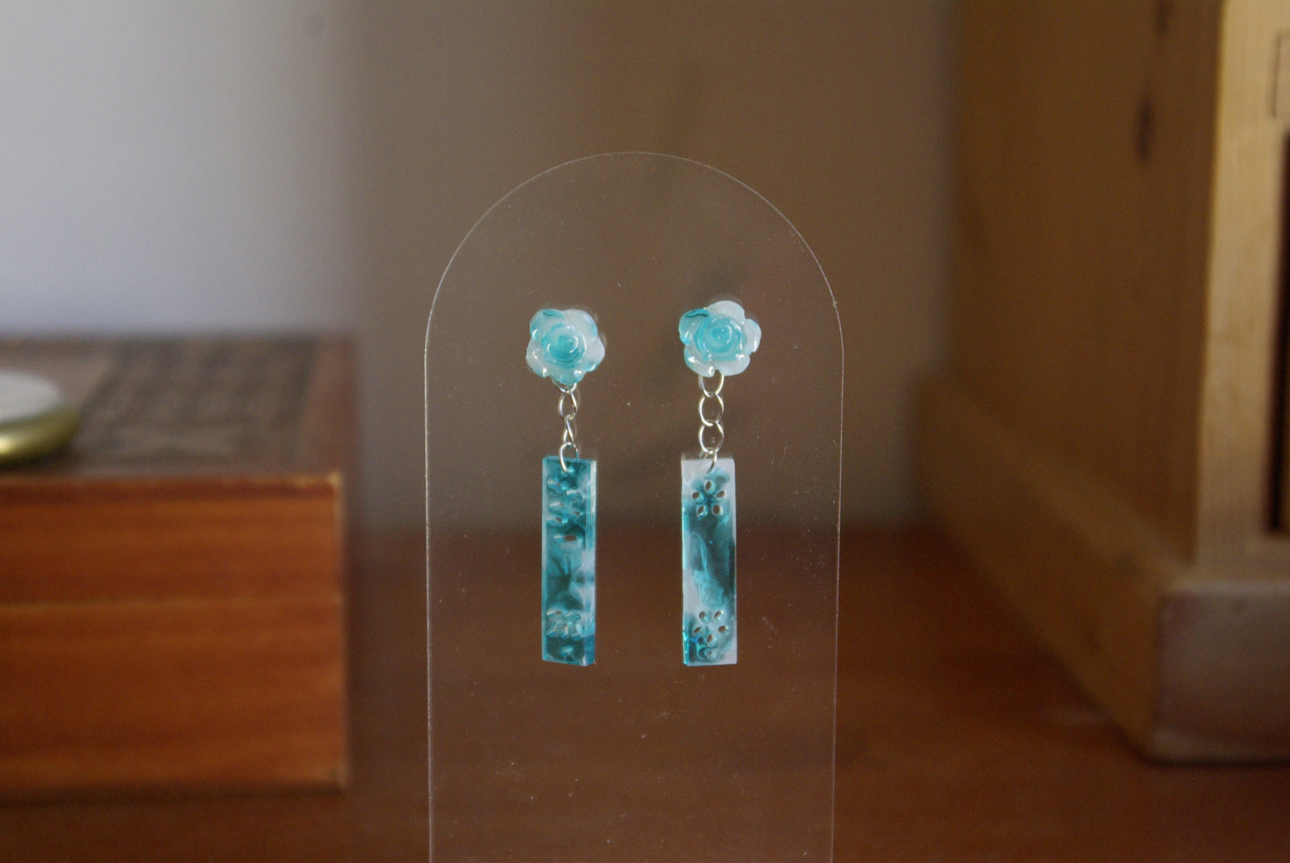Boucle d'oreille Collection Rose