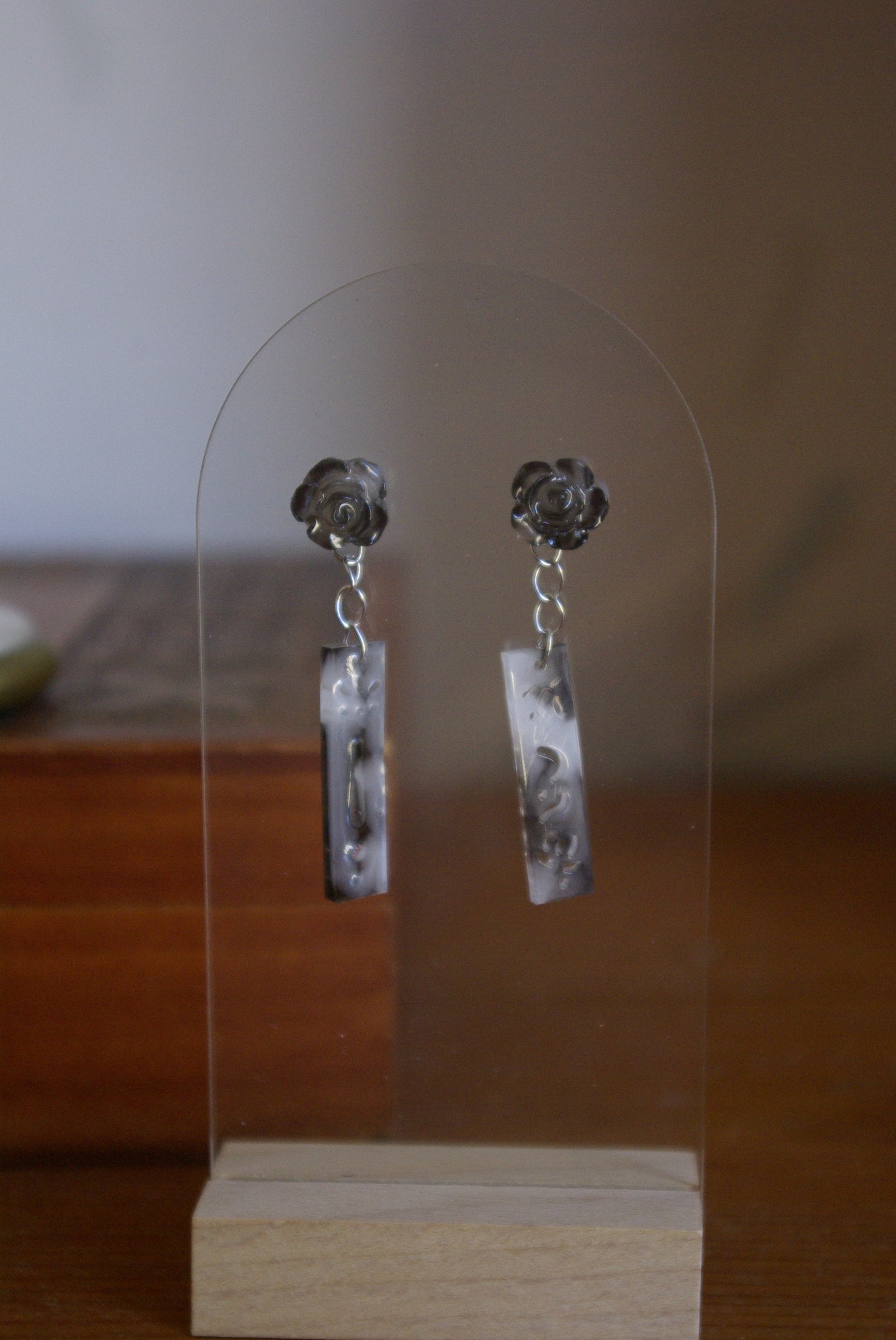 Boucle d'oreille Collection Rose