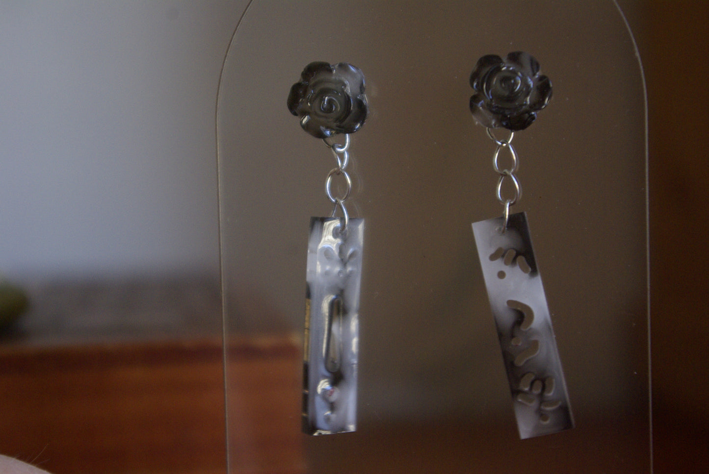 Boucle d'oreille Collection Rose