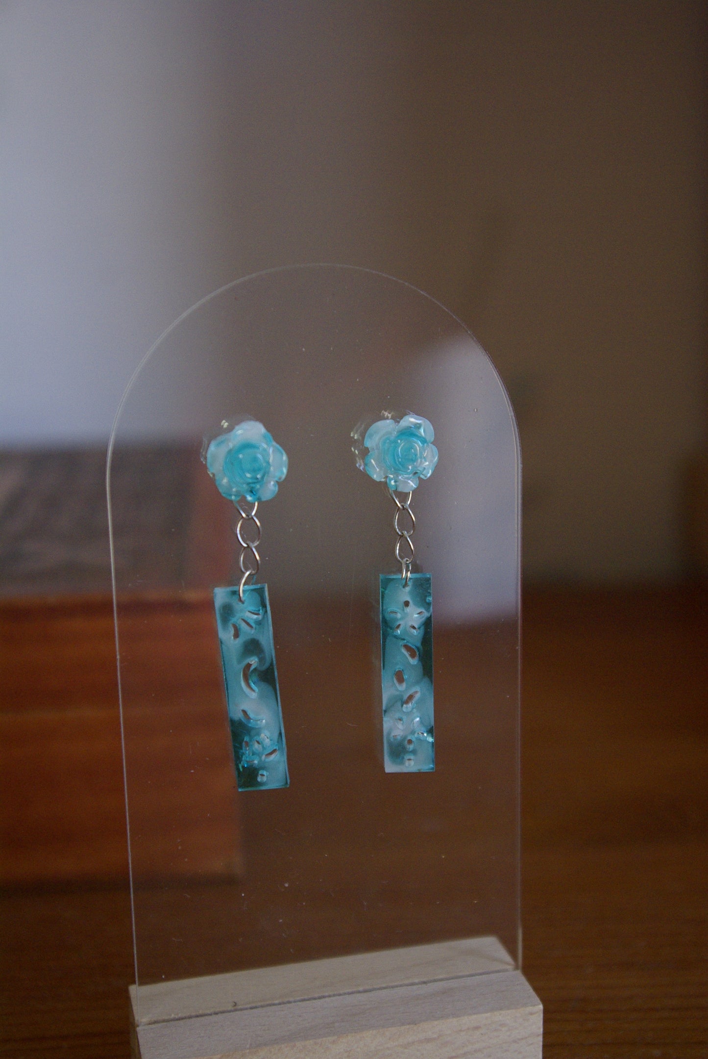 Boucle d'oreille Collection Rose