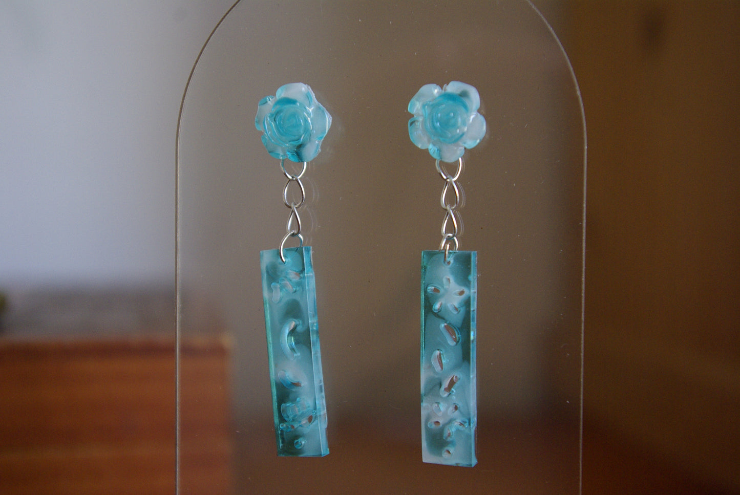 Boucle d'oreille Collection Rose