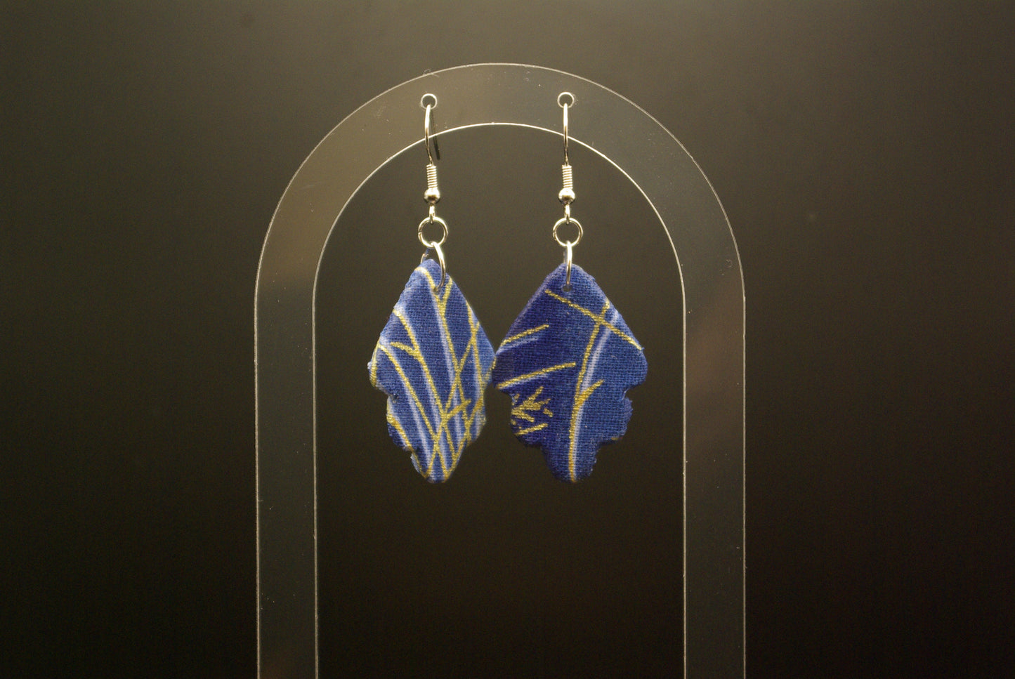 Boucle d'oreille feuille