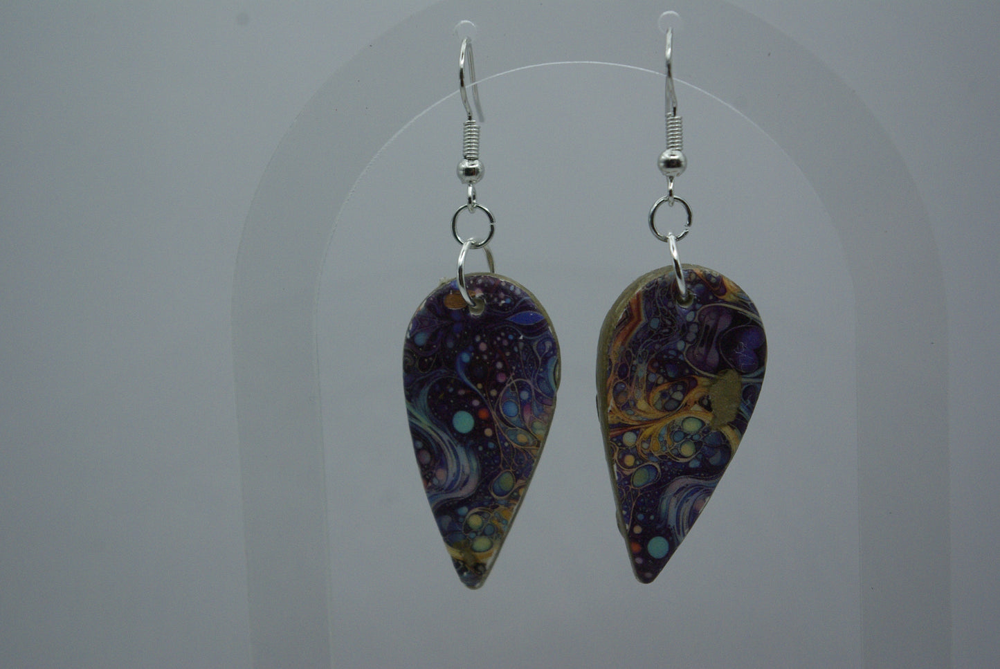Boucle d'oreille en céramique