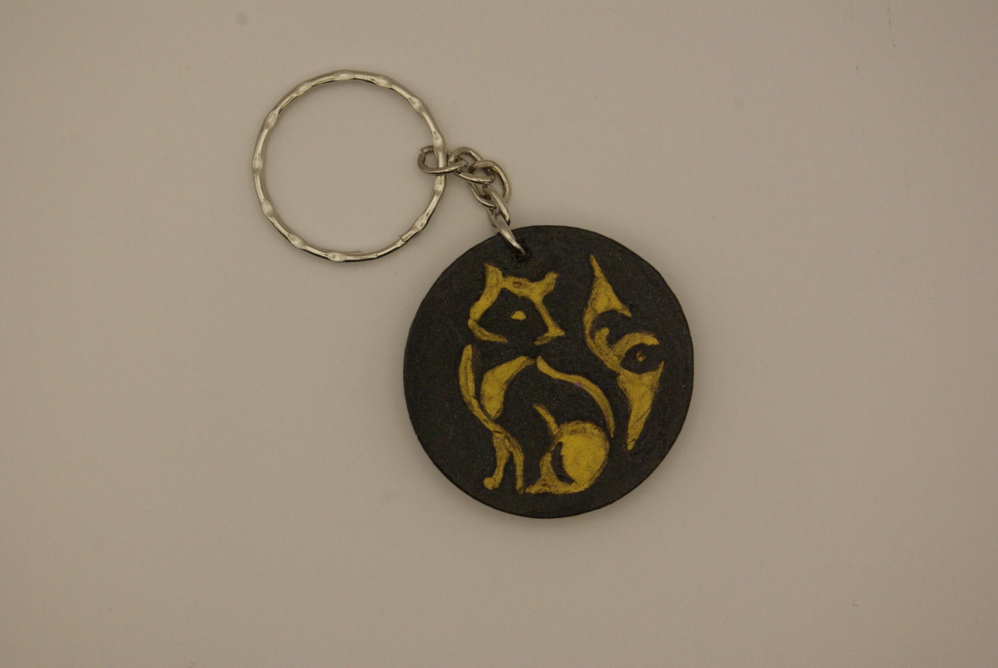 Porte-clefs en bois