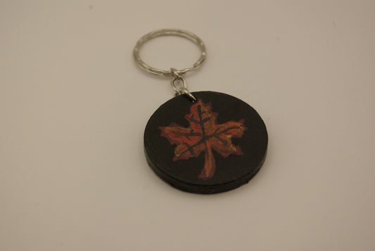 Porte-clefs en bois