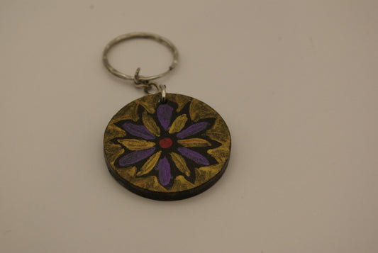 Porte-clefs en bois