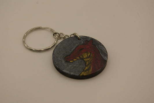 Porte-clefs en bois