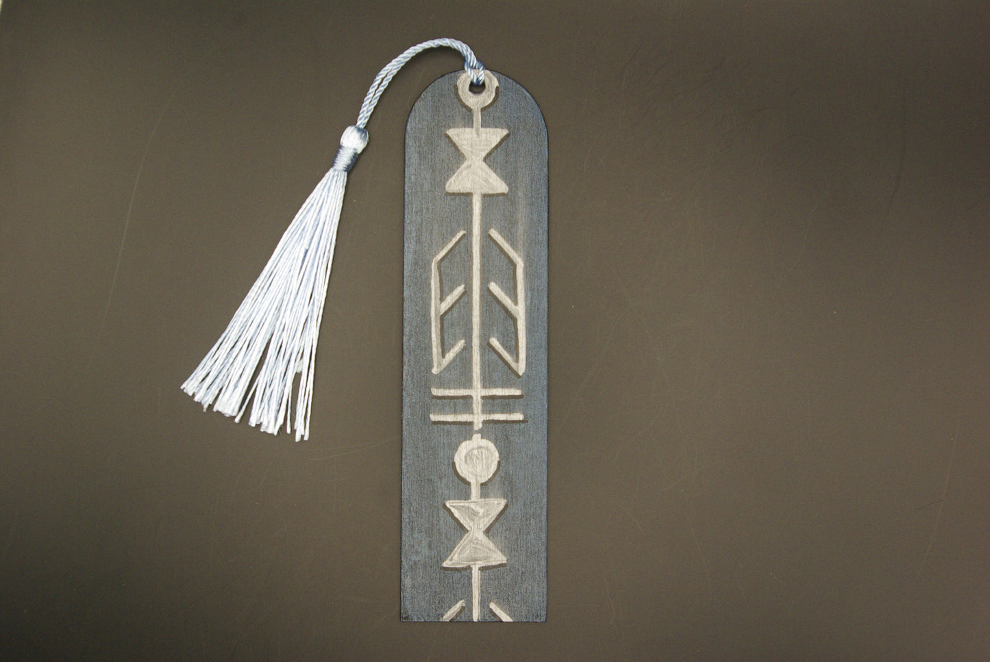 Marque Page en bois runes