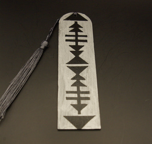 Marque Page en bois runes