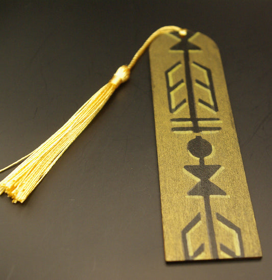 Marque Page en bois runes