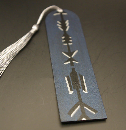 Marque Page en bois runes