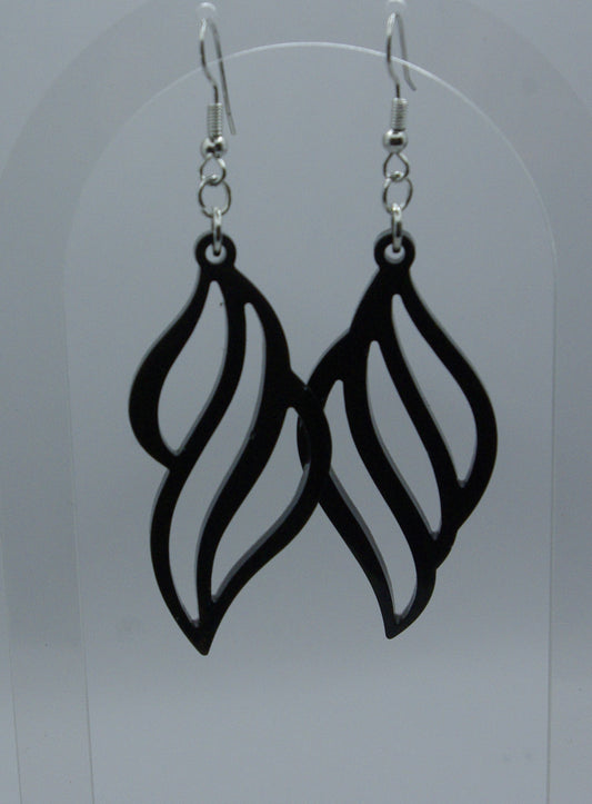 Boucle d'oreille en époxy