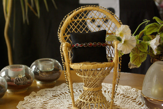 Bracelet en perles de verre