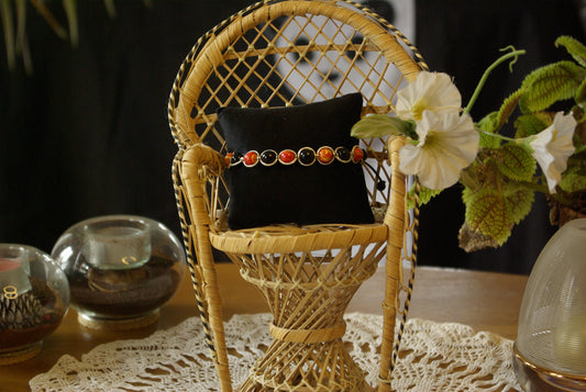 Bracelet en perles de pierres naturelles