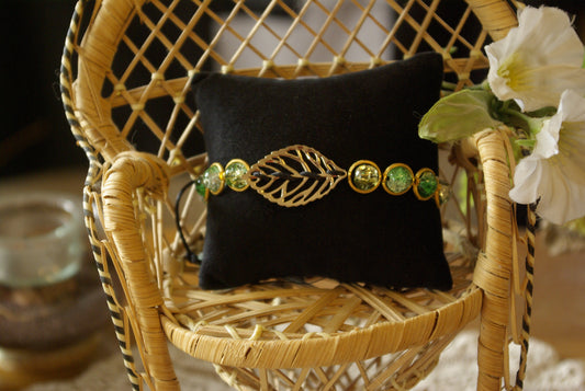 Bracelet en perles de verre
