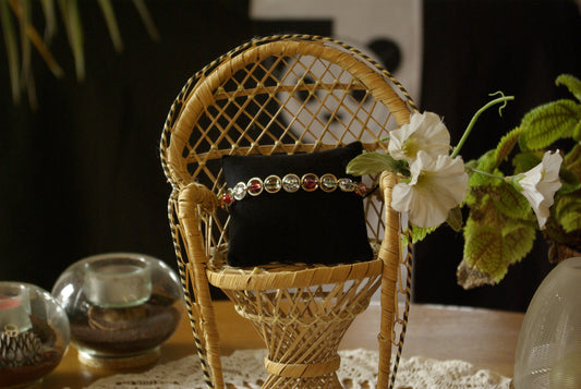 Bracelet en perles de verre