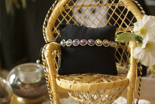 Bracelet en perles de verre