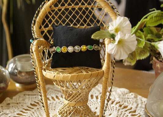 Bracelet en perles de verre