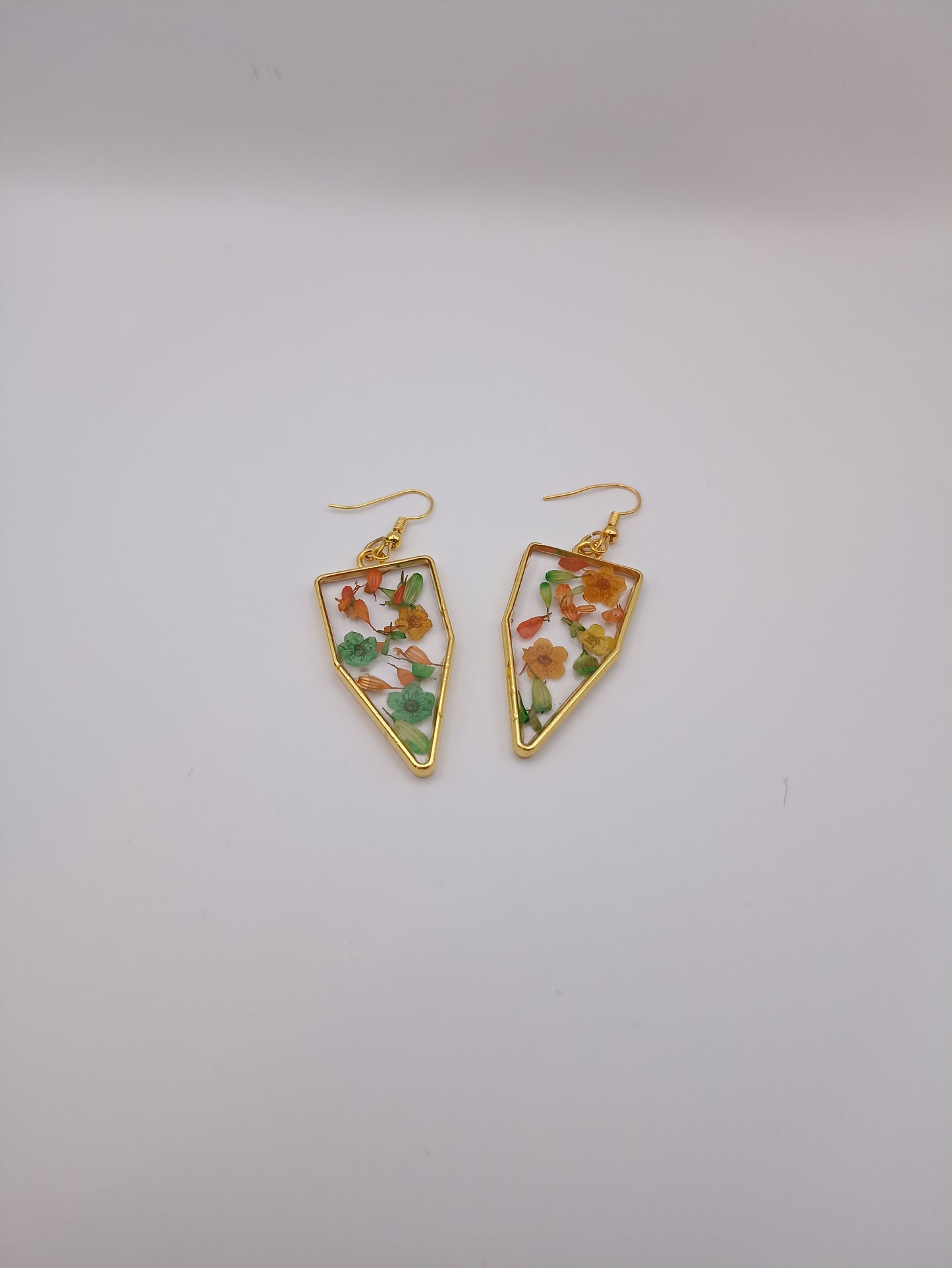 Boucle d'oreille en époxy